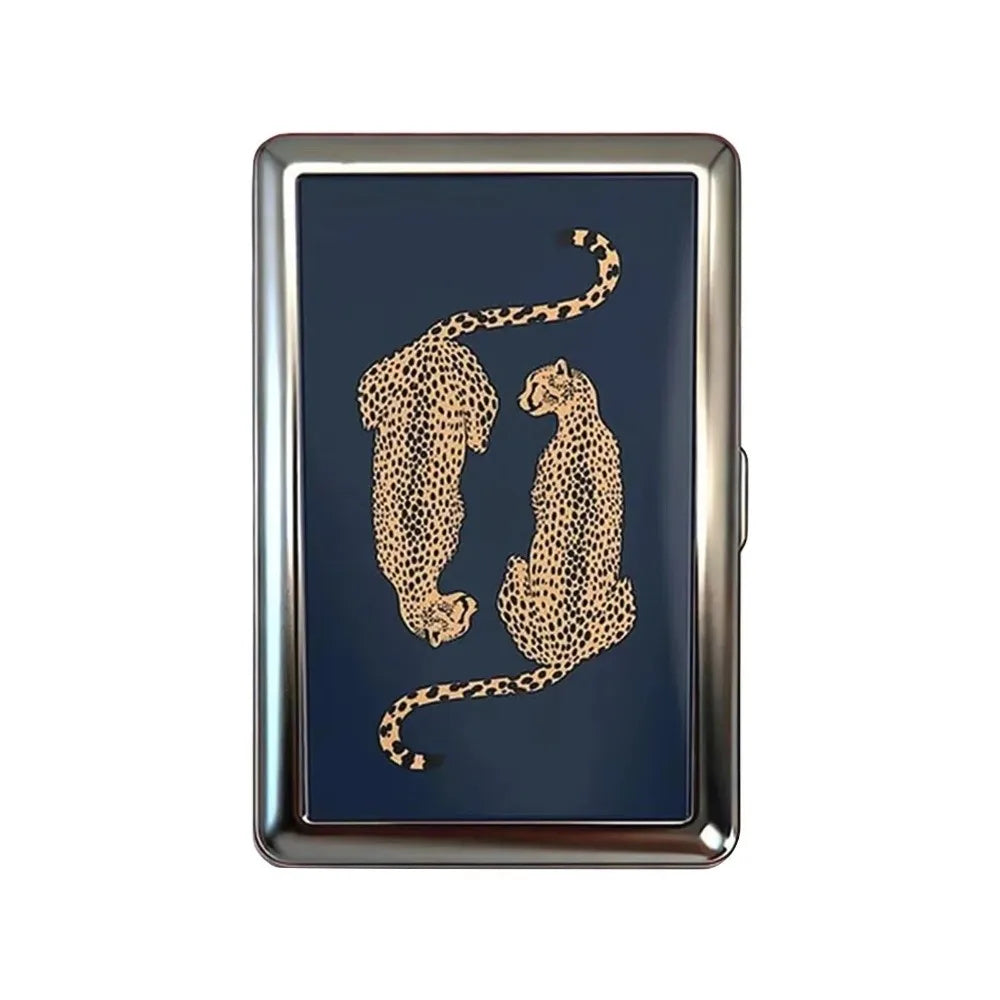 Retro Art Metal Card & Cash Case