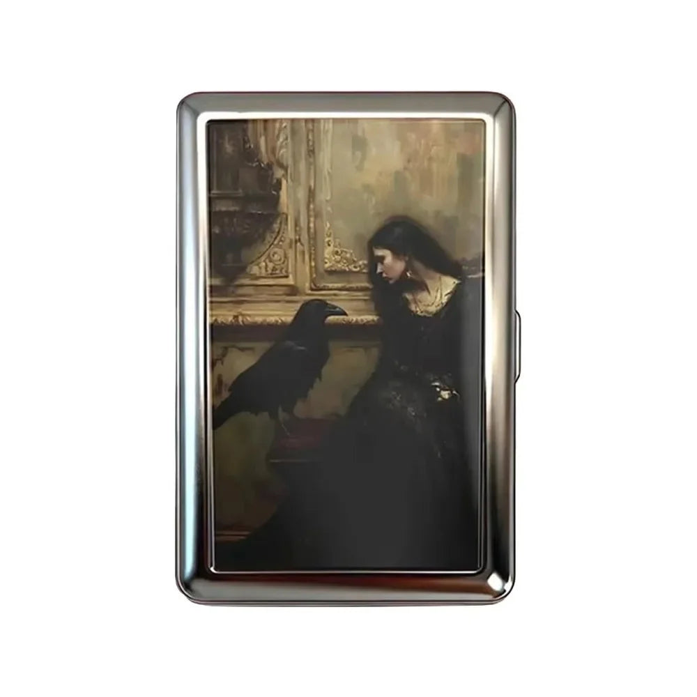 Retro Art Metal Card & Cash Case