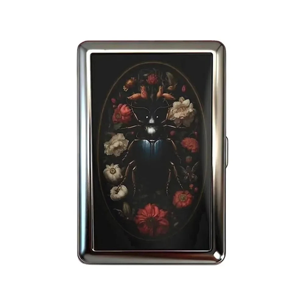 Retro Art Metal Card & Cash Case