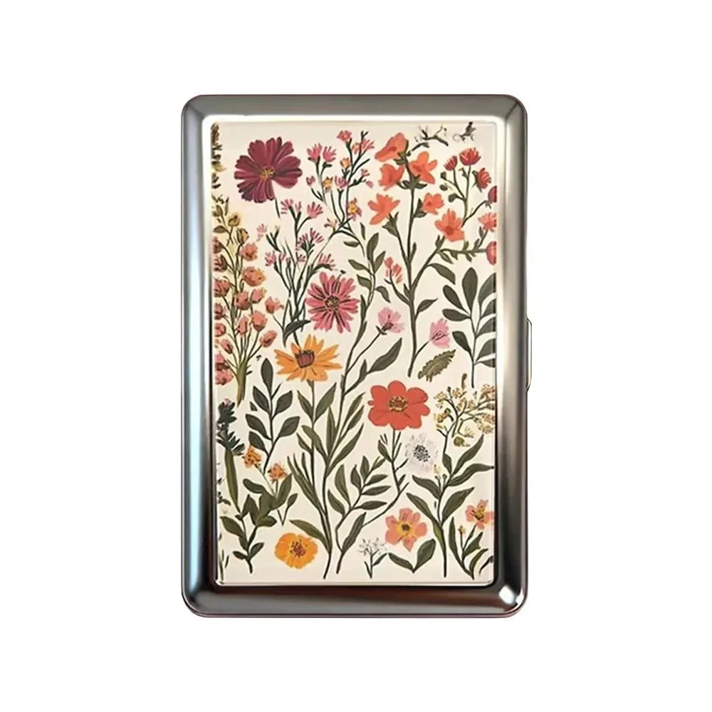 Retro Art Metal Card & Cash Case