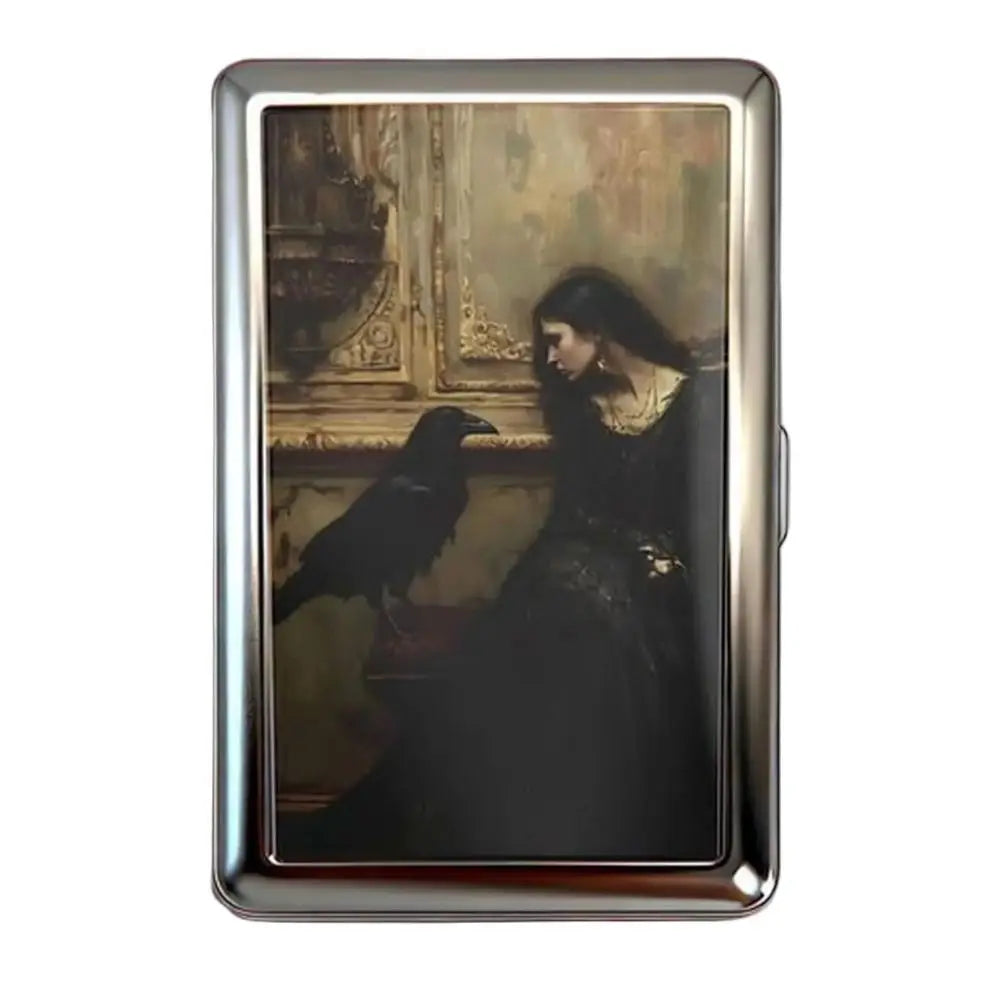 Retro Art Metal Card & Cash Case