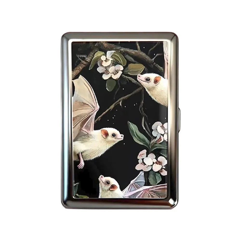 Retro Art Metal Card & Cash Case