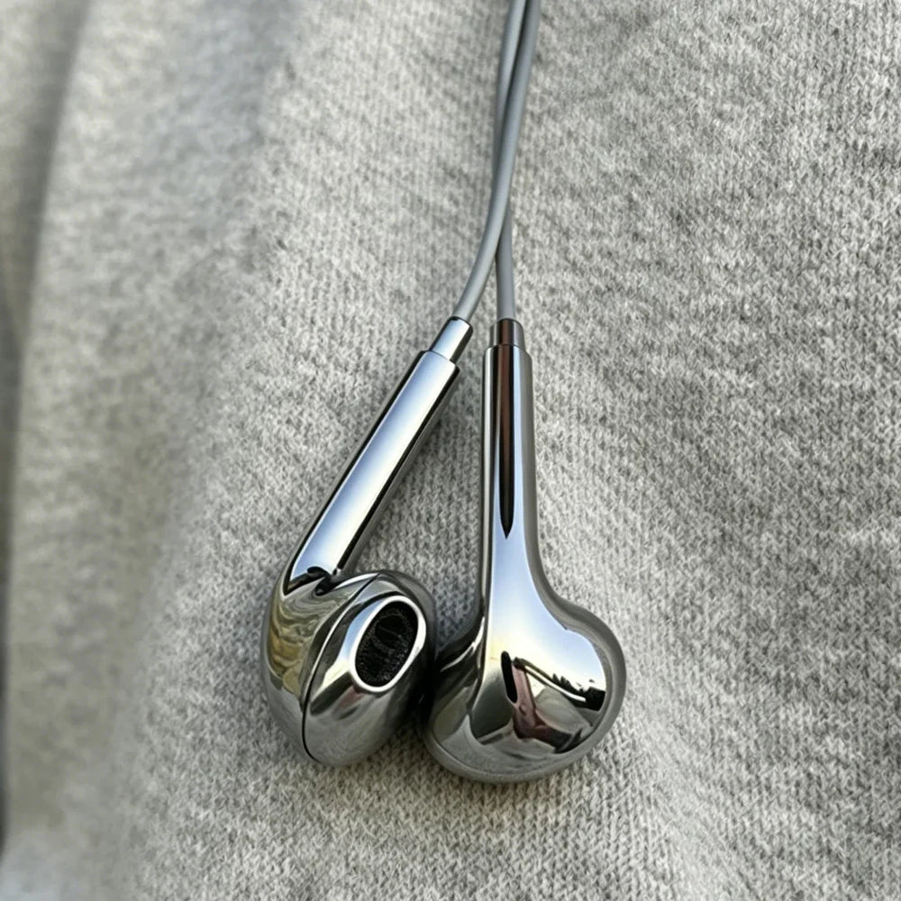 Chrome Y2K Earbuds