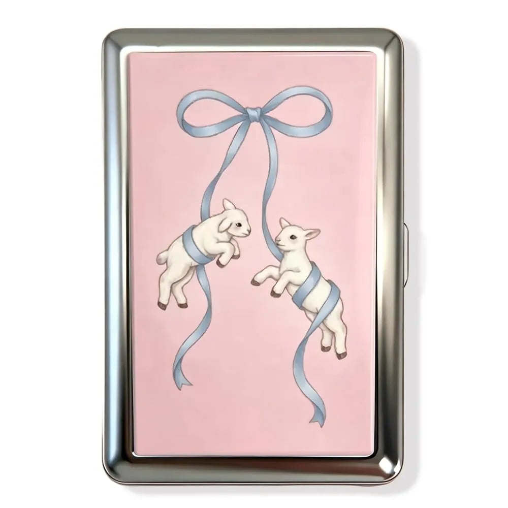 Retro Art Metal Card & Cash Case