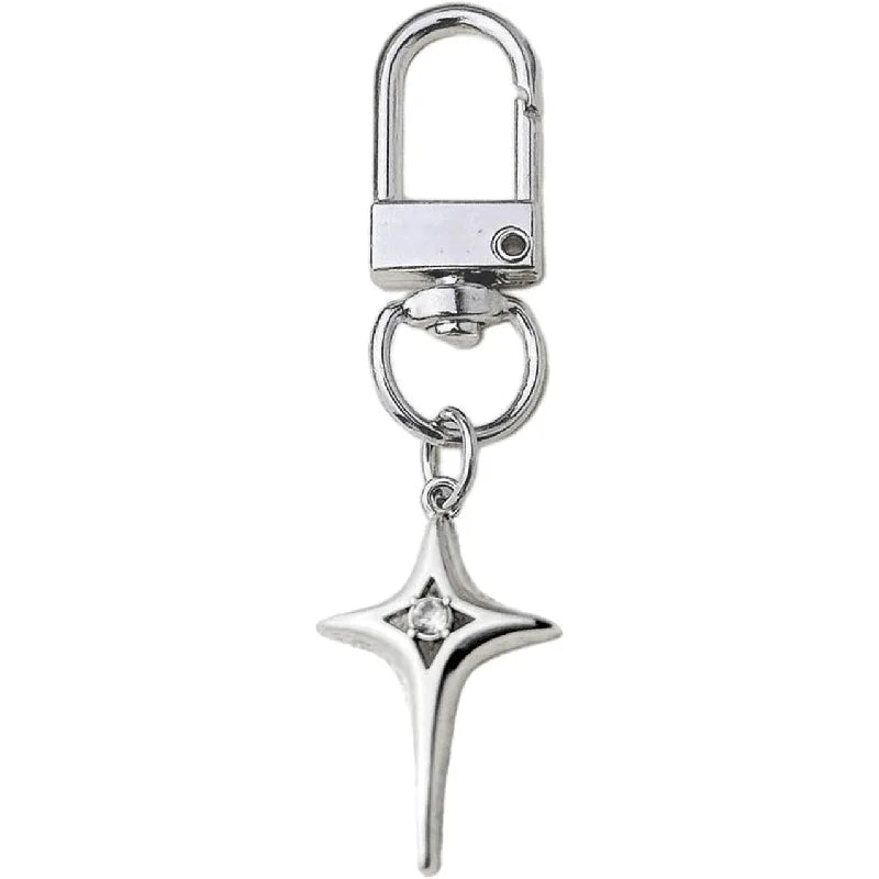 Star & Moon Keychain