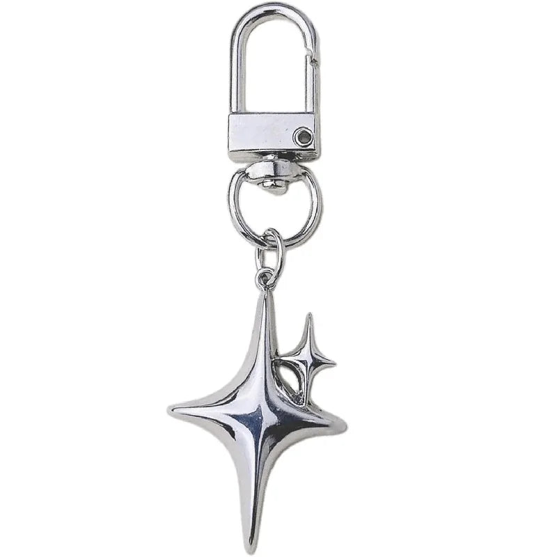 Star & Moon Keychain