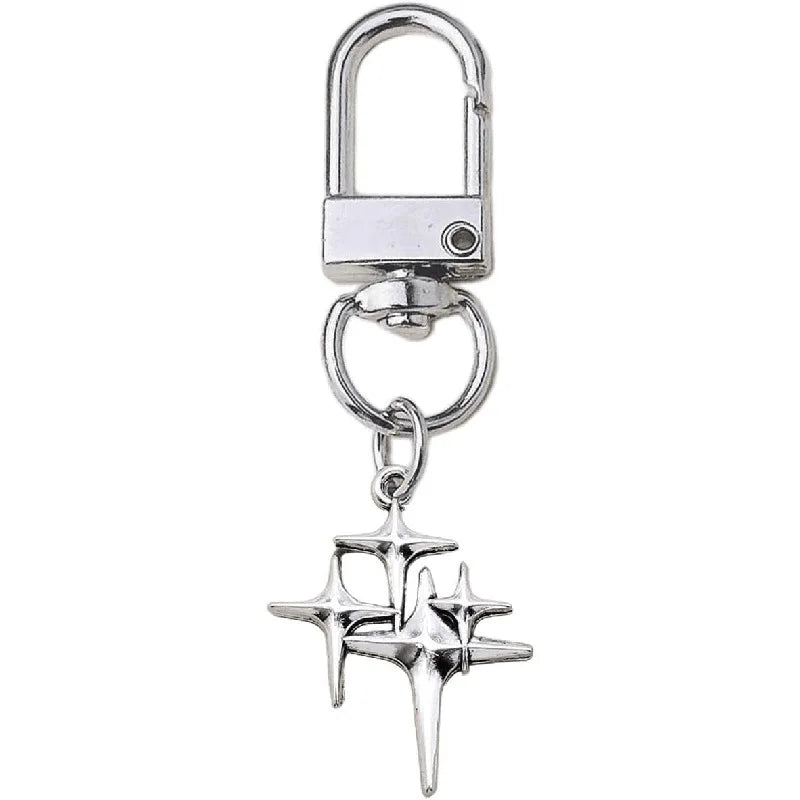 Star & Moon Keychain