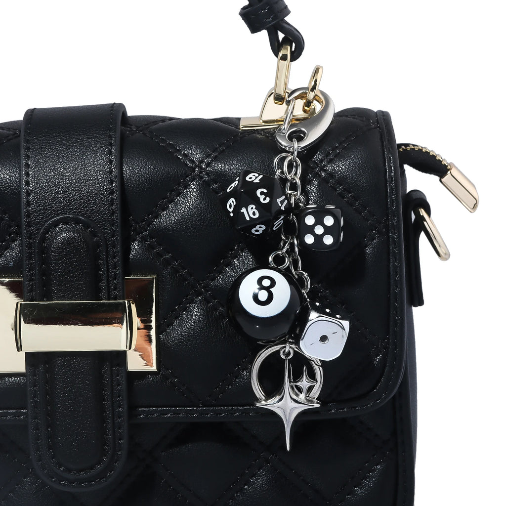 Lucky 8 Dice Keychain