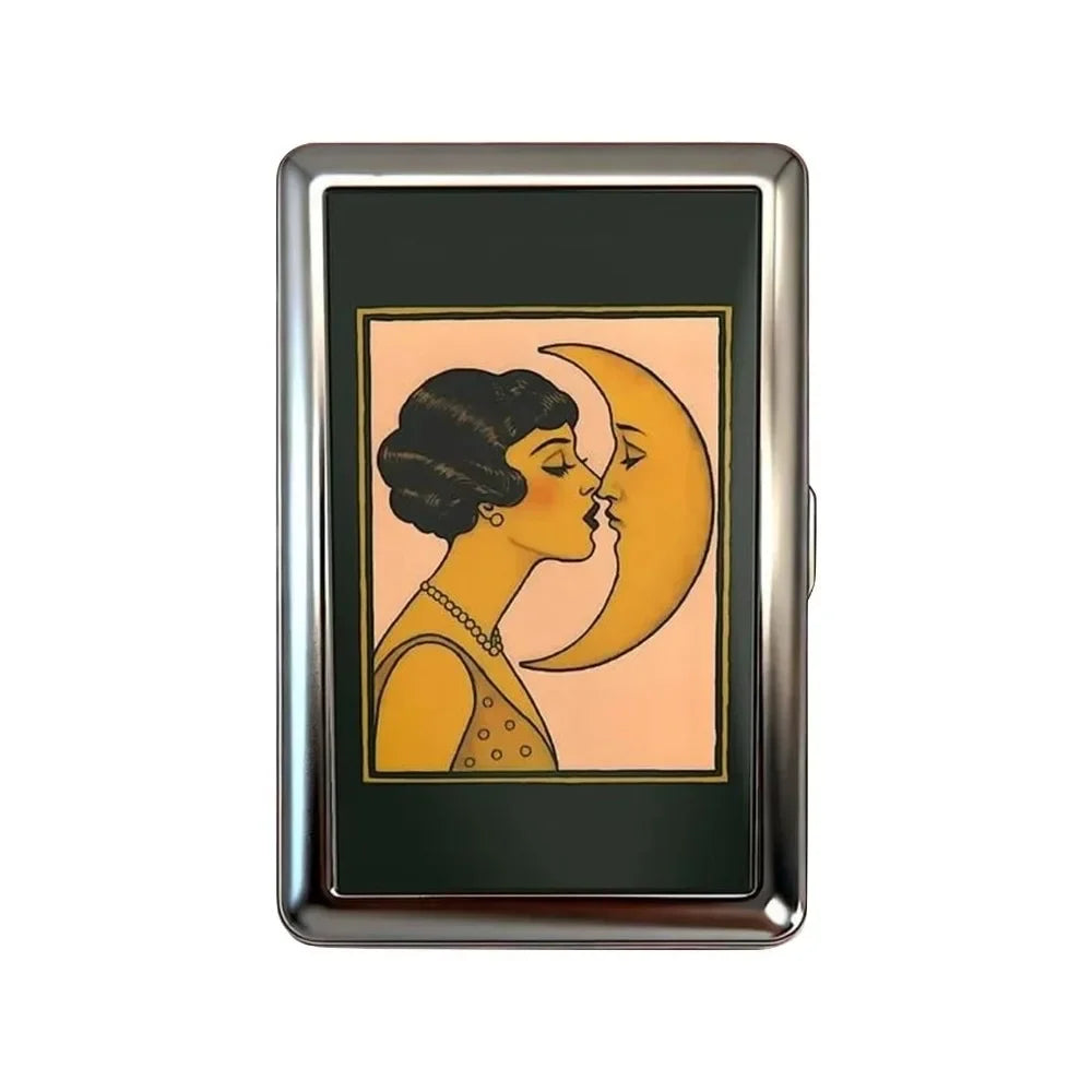 Retro Art Metal Card & Cash Case