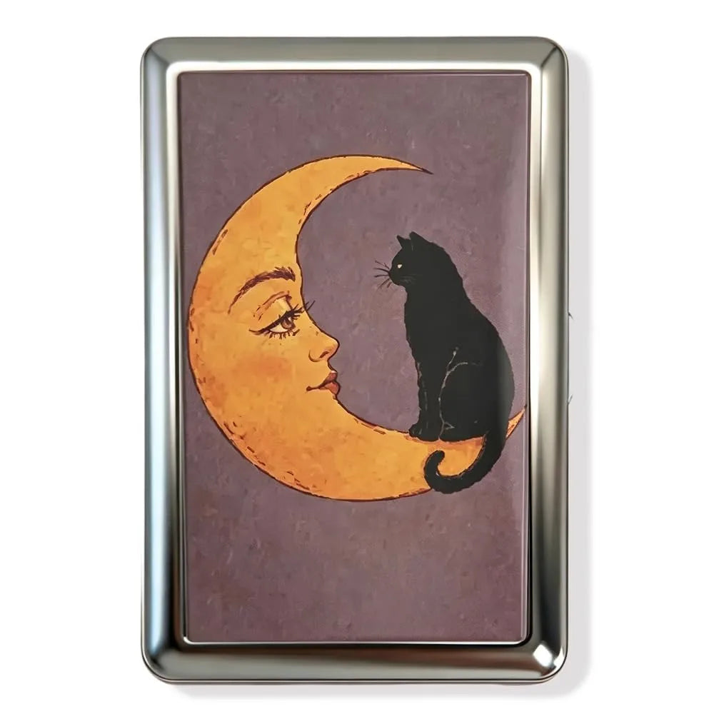 Retro Art Metal Card & Cash Case