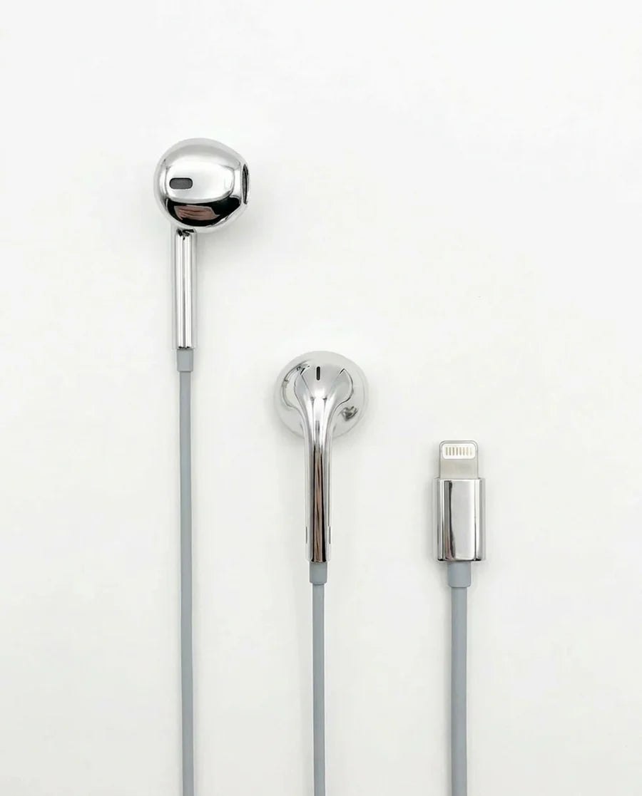 Chrome Y2K Earbuds